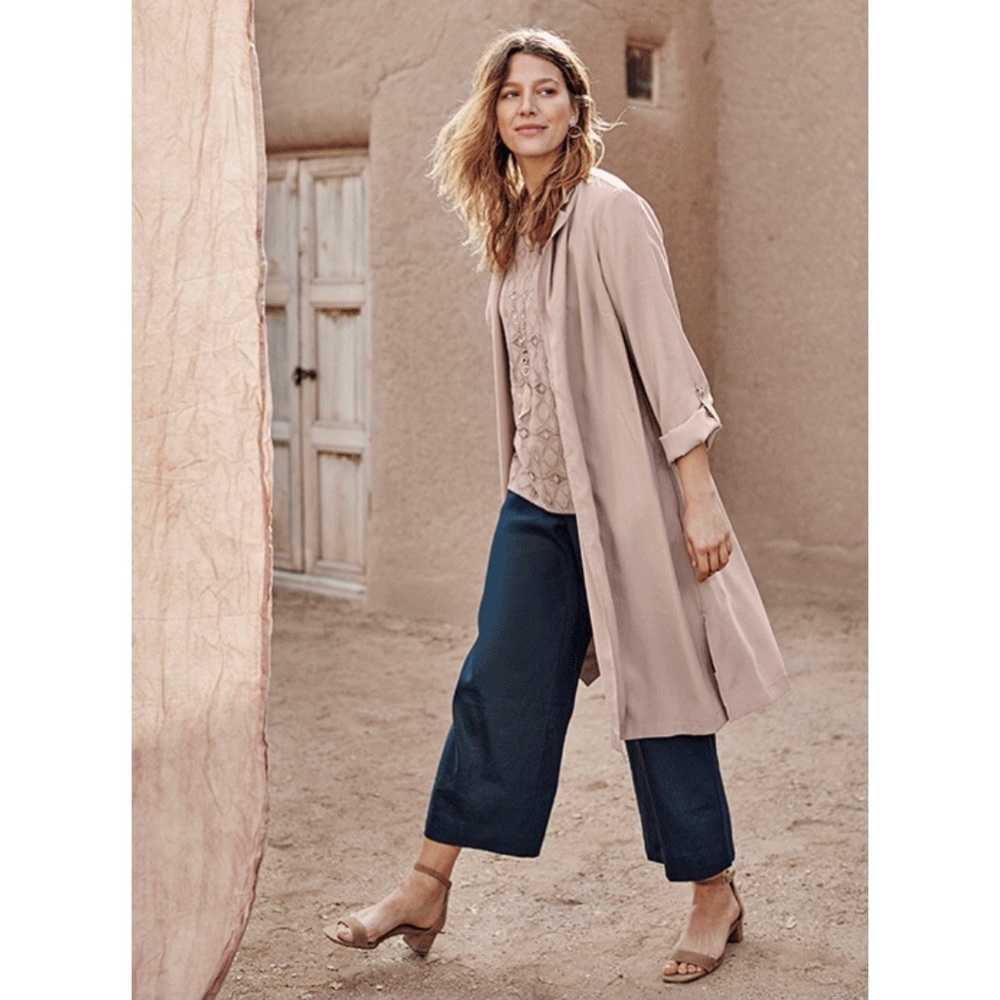 J Jill Linen Belted Pants